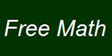 Free Math Drill Worksheet