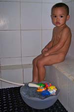 main di kamar mandi